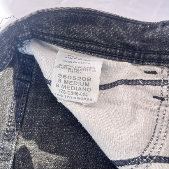 Lee Women's Straight Leg Jeans - Dark Gray - Picture 4 of 8